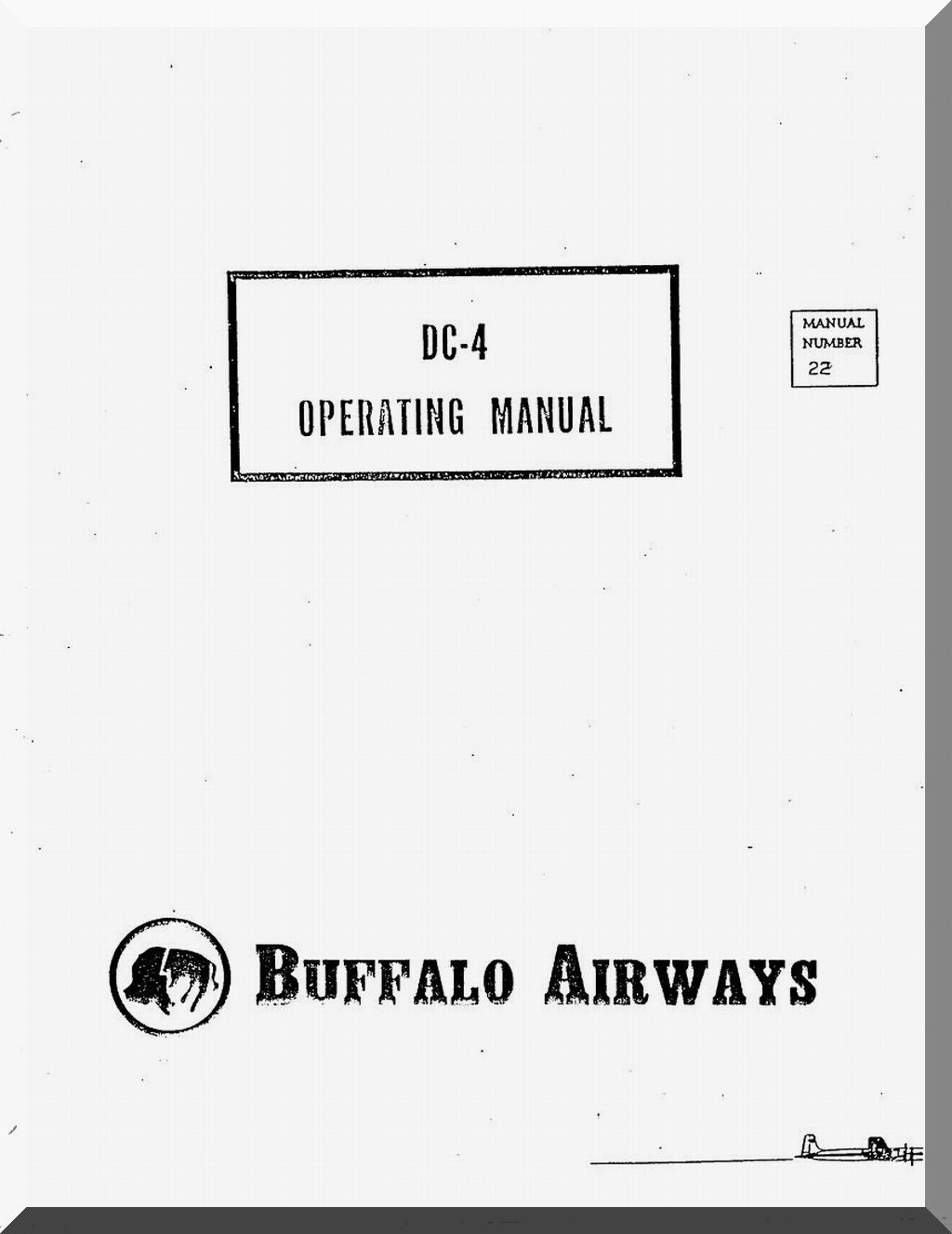 Douglas C-54 / R5D / DC-4 Skymaster Aircraft Manuals Collection