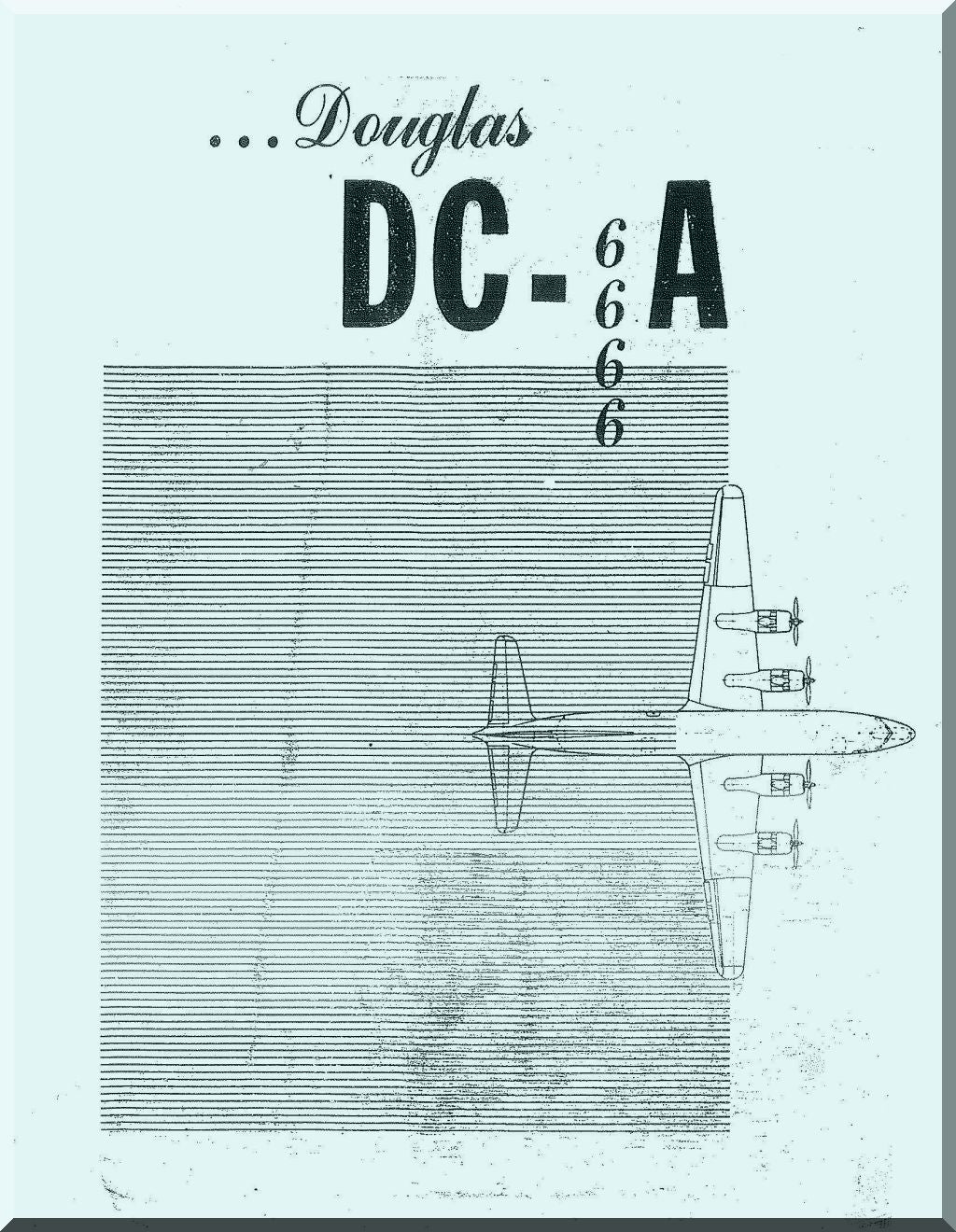 Douglas DC-6 Aircraft Study Guide Manual , 1947