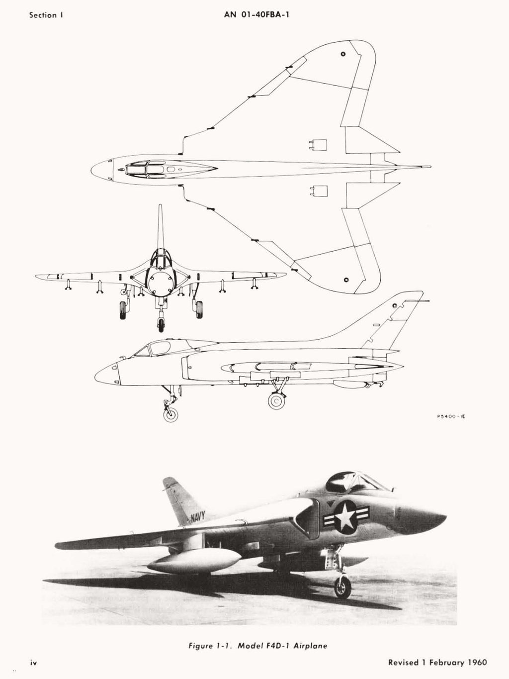 Douglas F4D Skyray Aircraft Manuals Collection - Digital Download