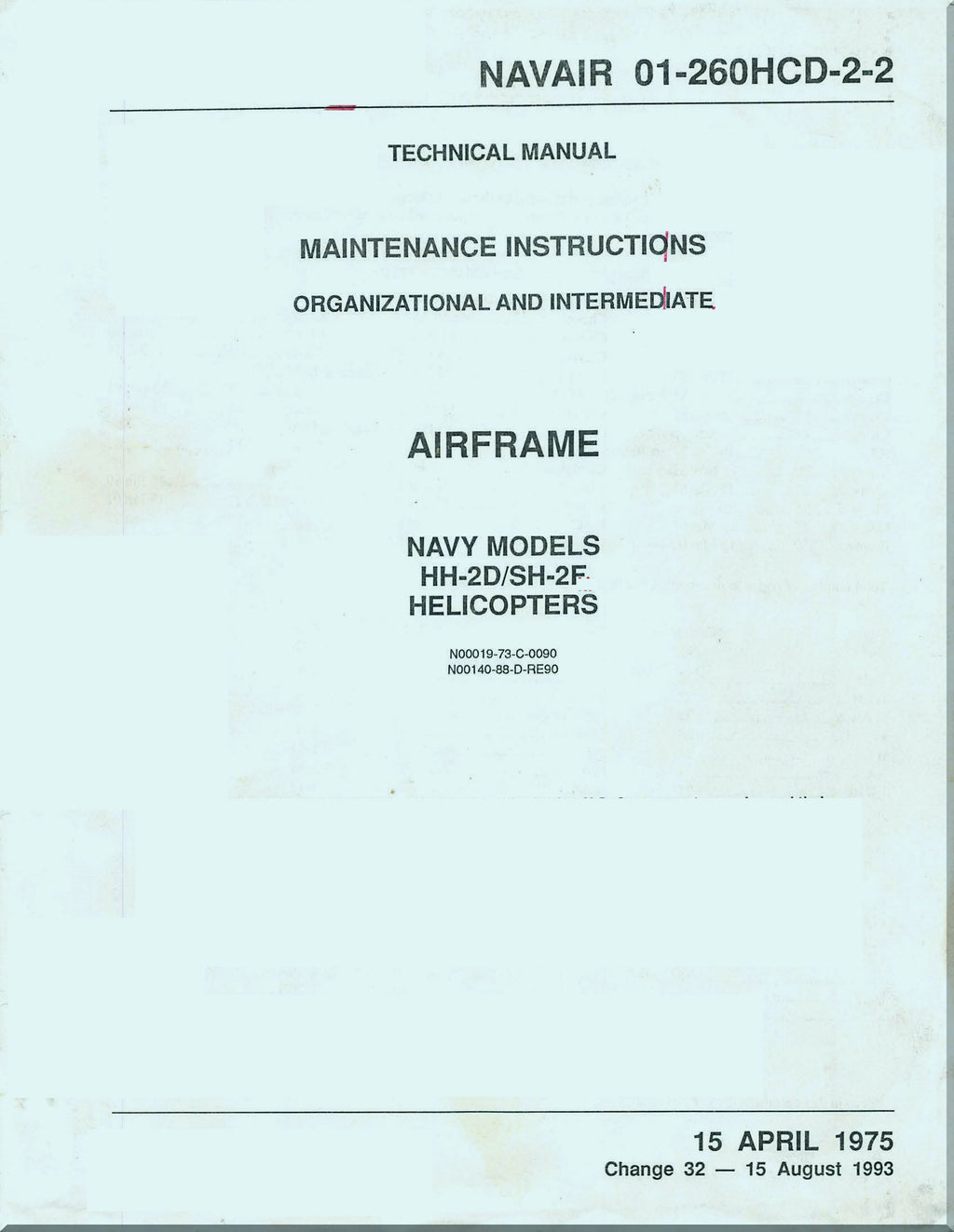 Kaman HU2K-1/ UH-2A / SH-2 Seasprite Helicopter Manuals Bundle -r Download