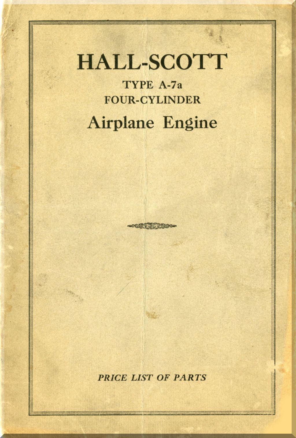 Halex Scott Aircraft Engines Manuals Collection - HS Engine Technical Documentation