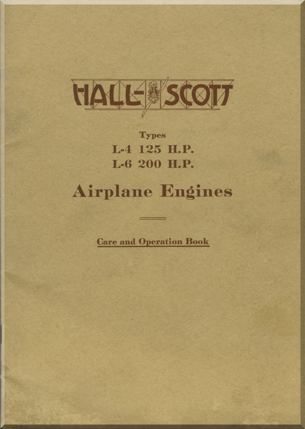 Halex Scott Aircraft Engines Manuals Collection - HS Engine Technical Documentation
