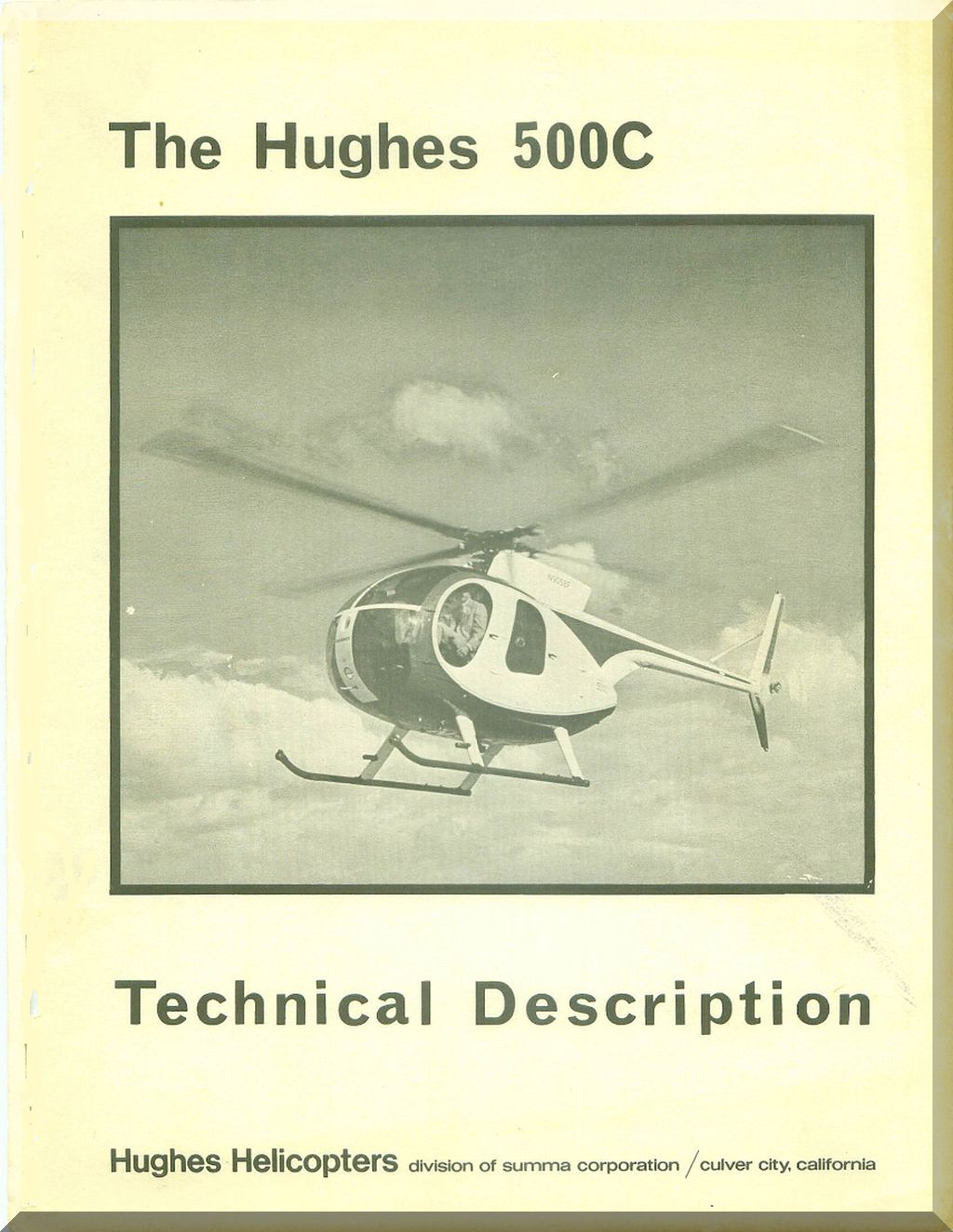 Hughes 369 / OH-6 " Cayuse " Helicopter Manuals Bundle - Download
