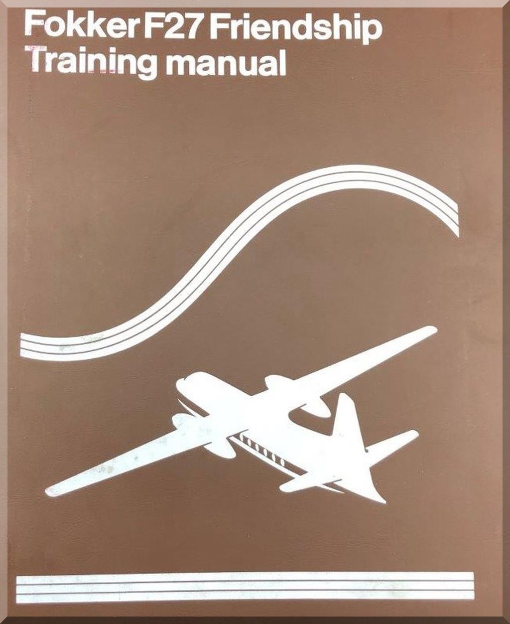 Fokker F-27 Friendship Aircraft Manuals Collection - Digital Download