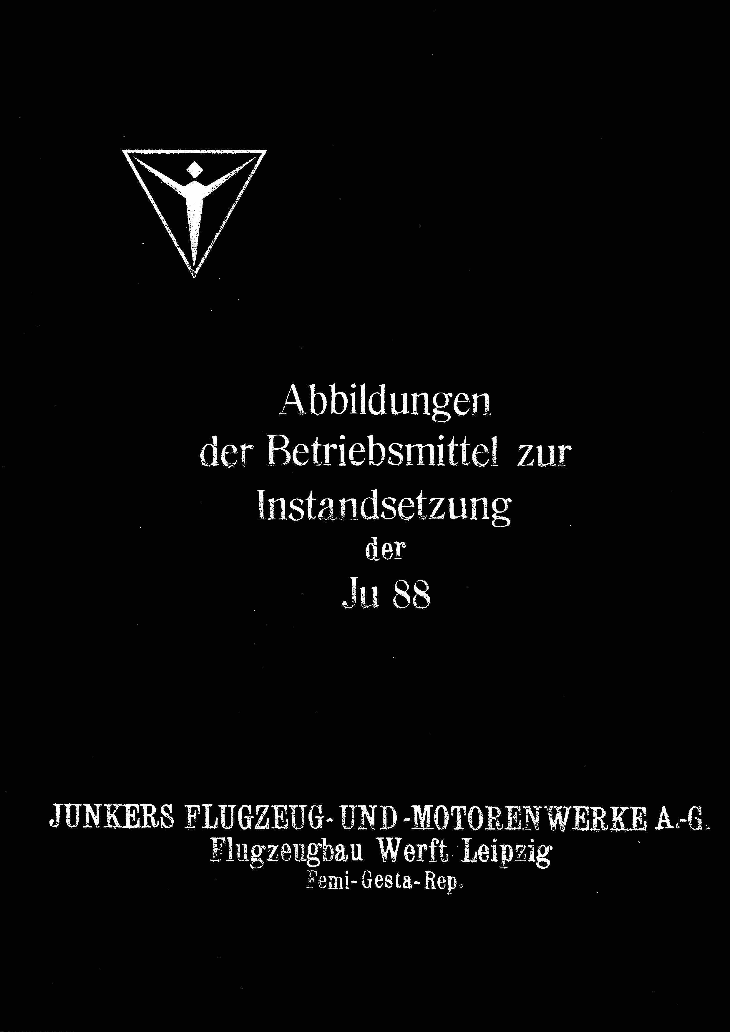 Junkers Ju 88 D, P, S Aircraft Aeroplane Manuals Collection