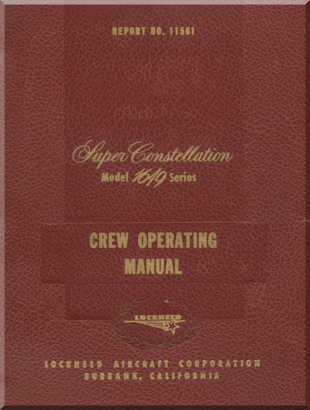 Lockheed Constellation & Super Constellation Manuals Collection - Digital Download