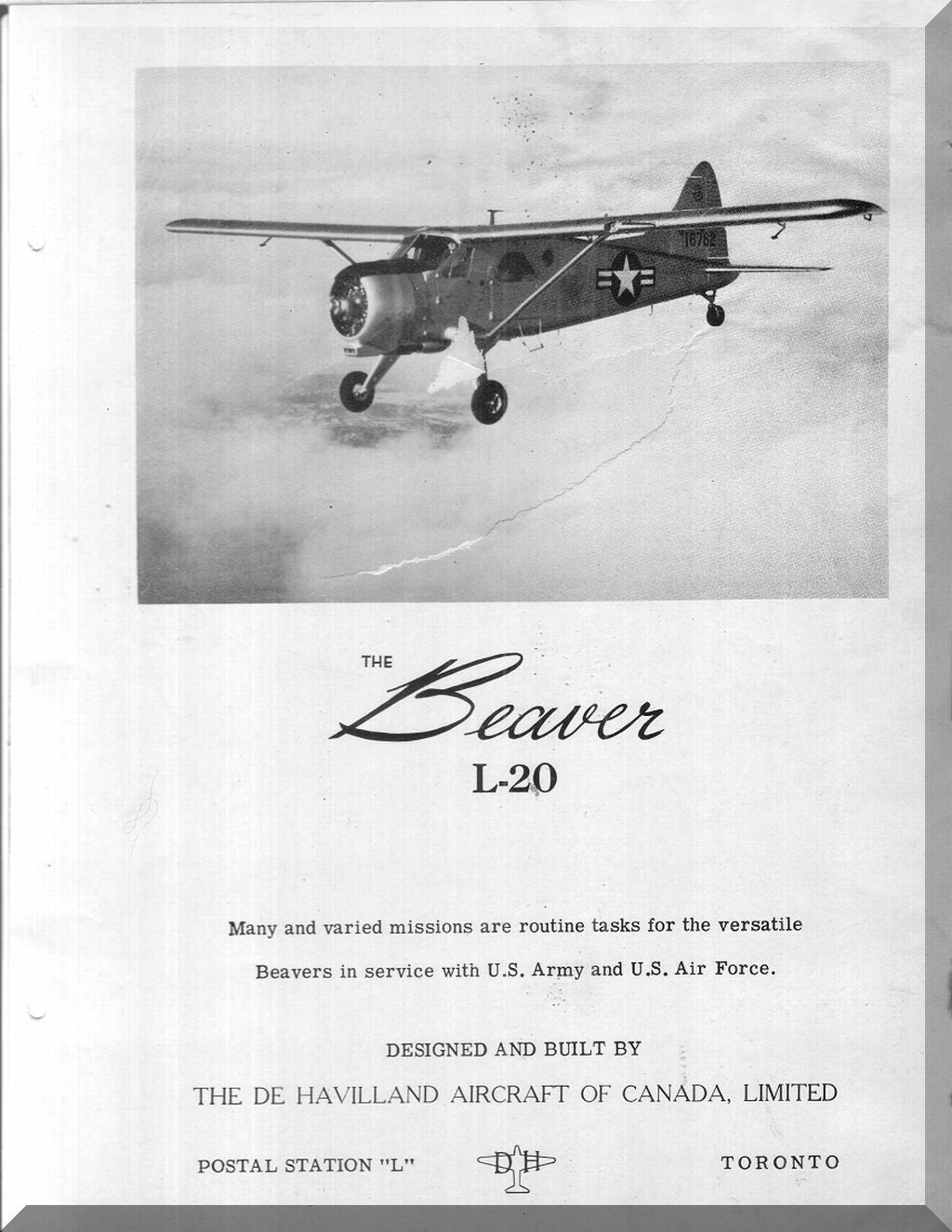 De Havilland DHC-2 Beaver Aircraft Documentation - Download -