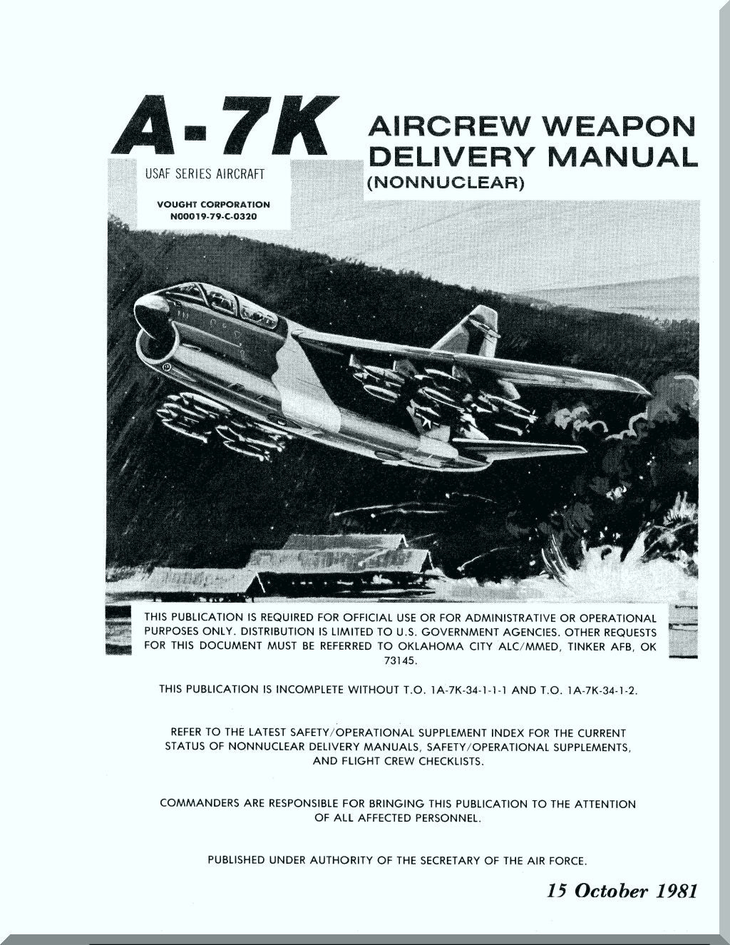 LTV A-7 Corsair II Aircraft Manuals Collection