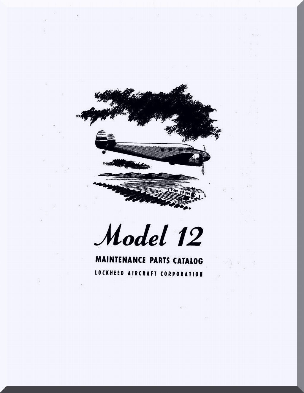 Lockheed L-10 Electra & L-12/C-40 Electra Junior Comprehensive Manuals Collection