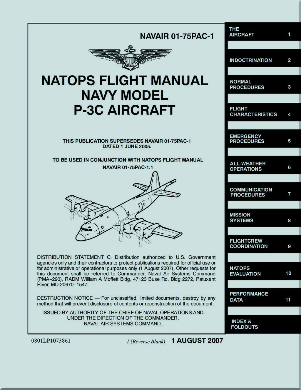 Lockheed P-3 Orion Aeroplane Manuals Bundle - Download -