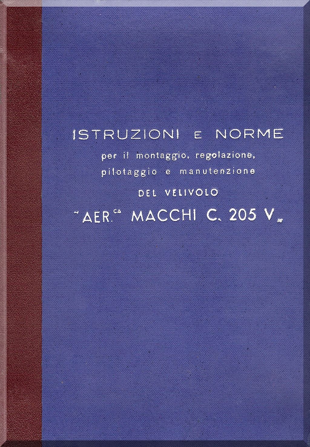 Macchi M.C. 205 Veltro Manuals Collection - Digital Download