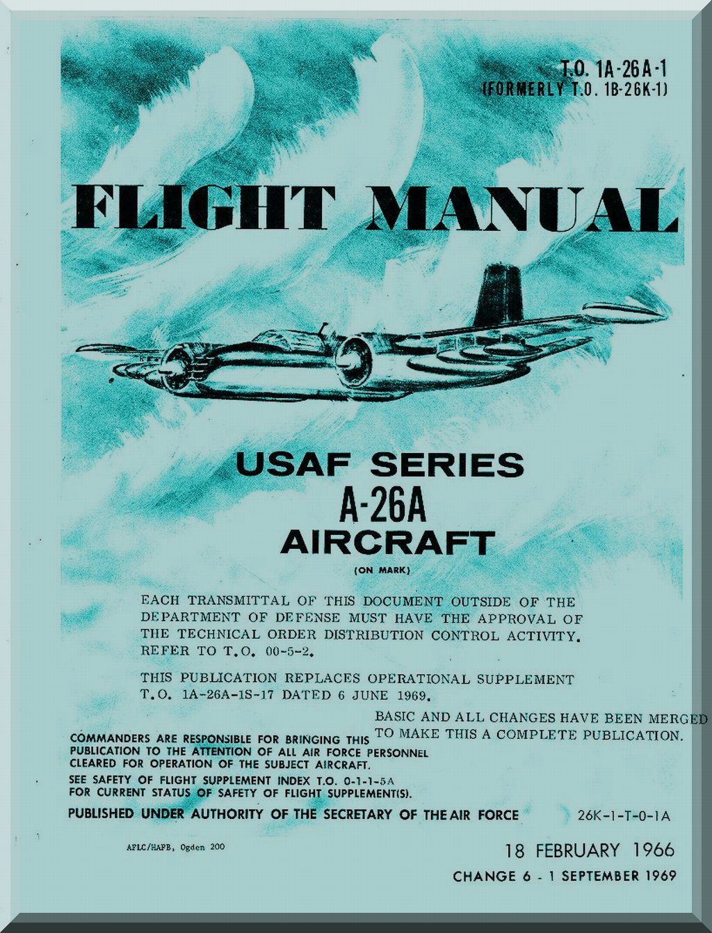 Douglas A-26 / B-26 Invader Aircraft Manuals Collection