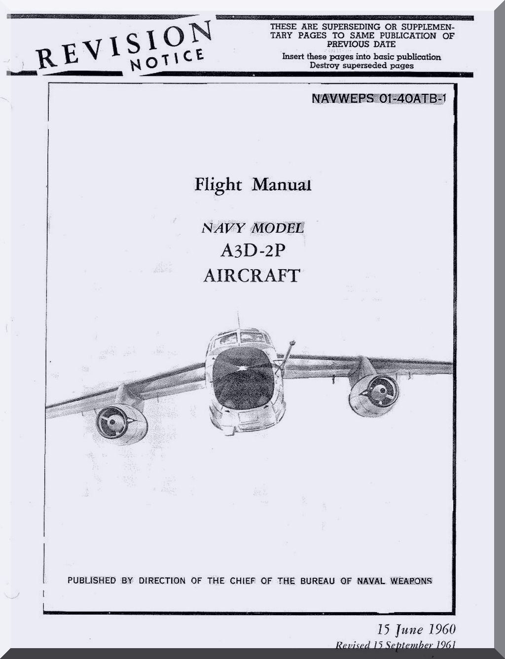 Douglas A-3 Skywarrior Aircraft Manuals Collection