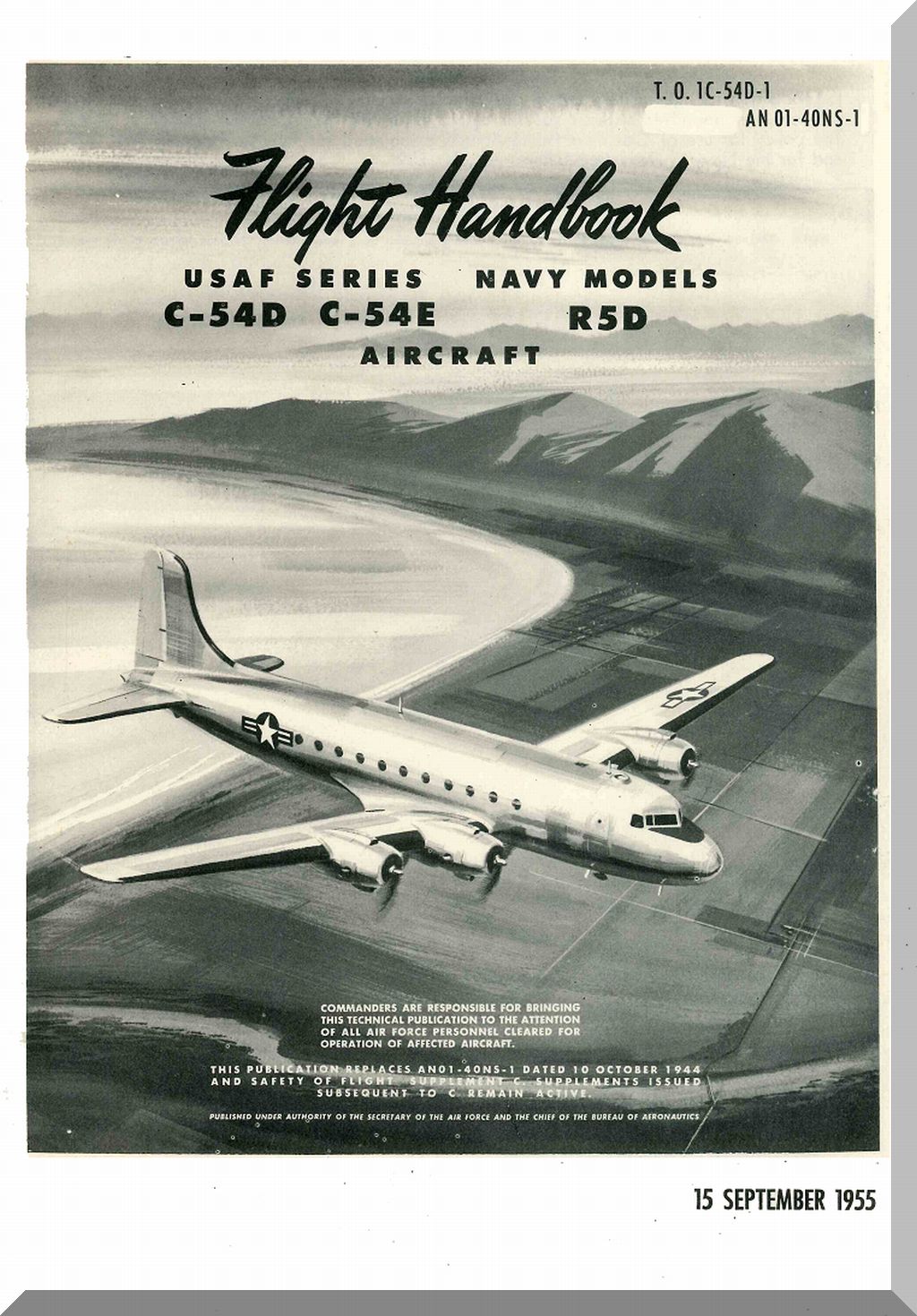 Douglas C-54 / R5D / DC-4 Skymaster Aircraft Manuals Collection