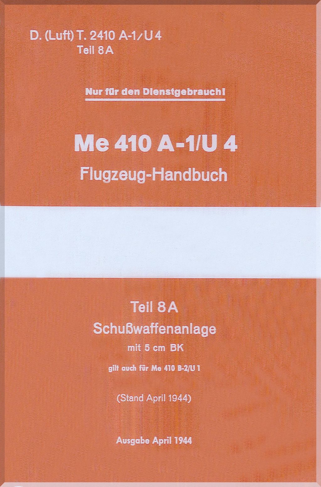 Messerschmitt Me 210 / Me 410 Aircraft Manuals Collection - Digital Download