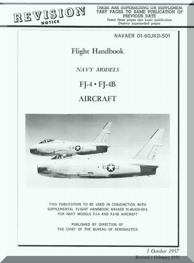 North American FJ Fury - Comprehensive Aircraft Manuals Collection