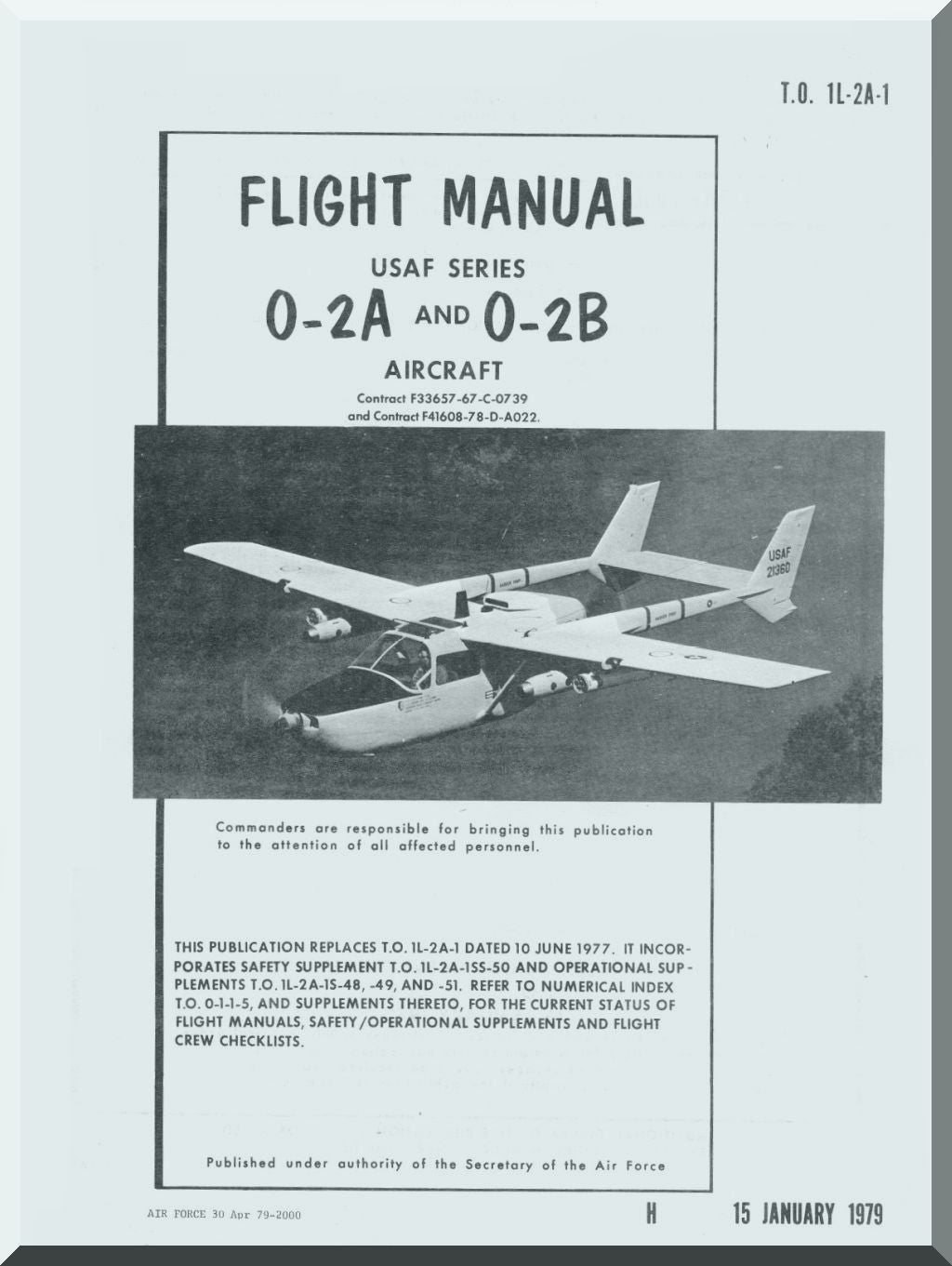 Cessna 337 / O-2 Skymaster Aircraft Manuals Collection