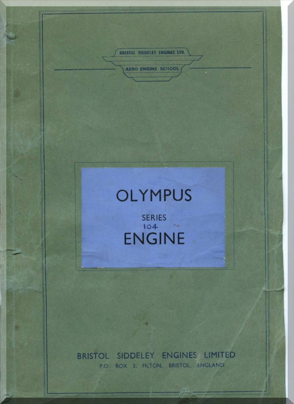 Bristol Siddeley Olympus Engine Manuals Collection - Technical Documentation