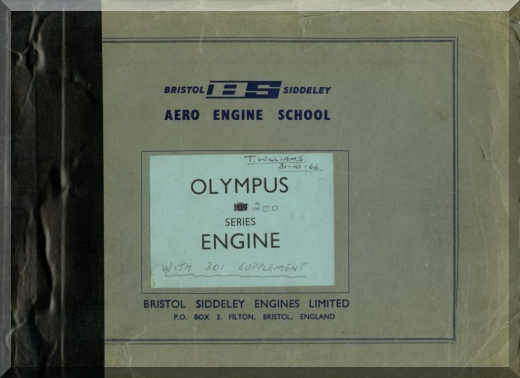 Bristol Siddeley Olympus Engine Manuals Collection - Technical Documentation