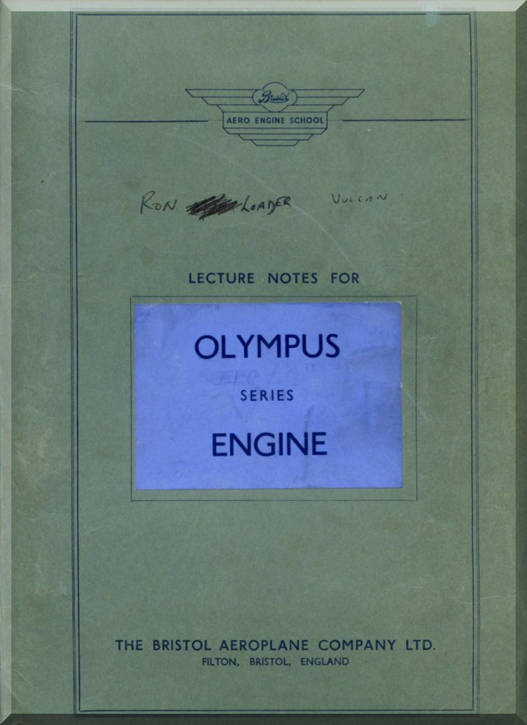 Bristol Siddeley Olympus Engine Manuals Collection - Technical Documentation