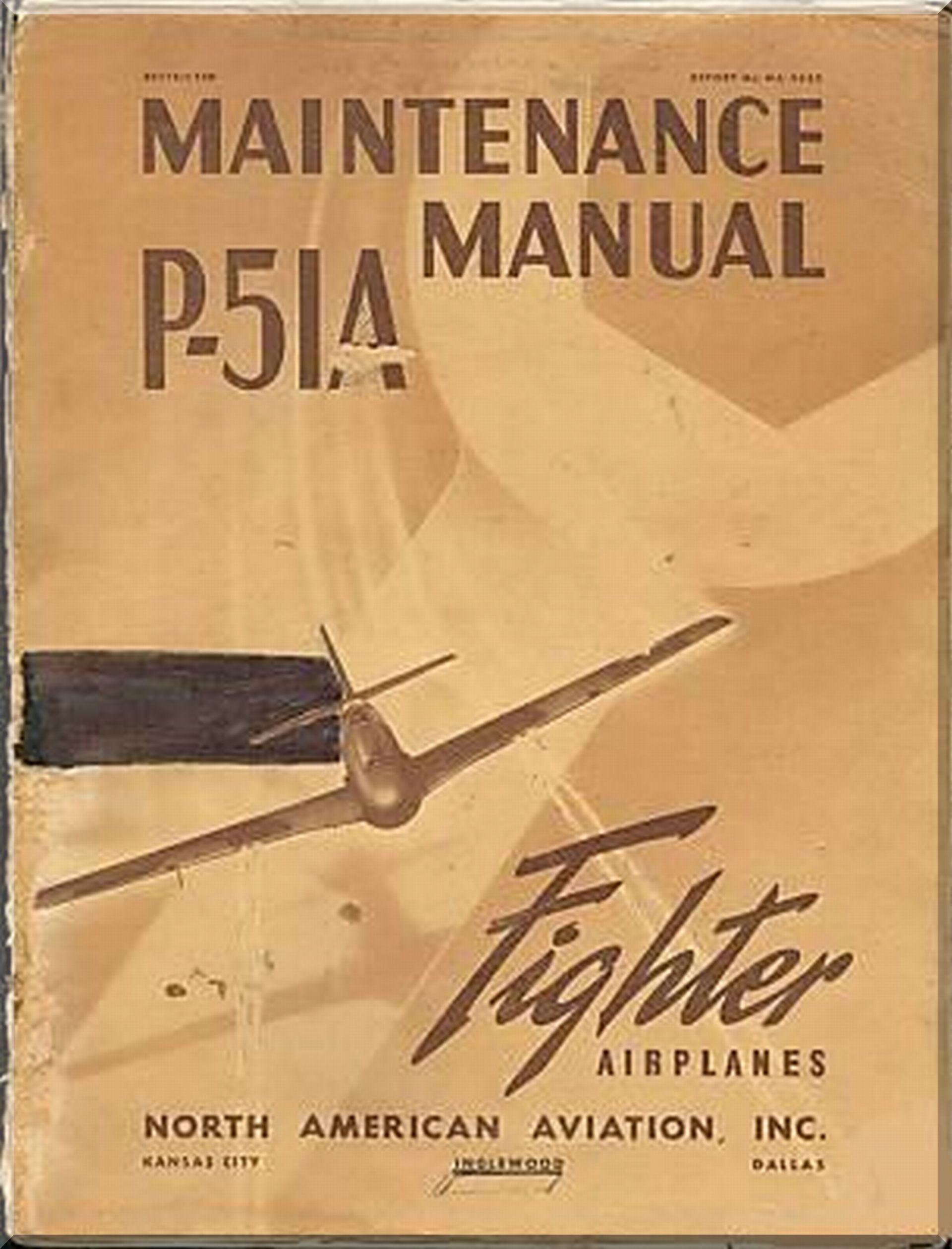 North American Aviation A-36 / P-51 / F-51 / F-6 / Apache / Mustang Aircraft Manuals Buddle - Download