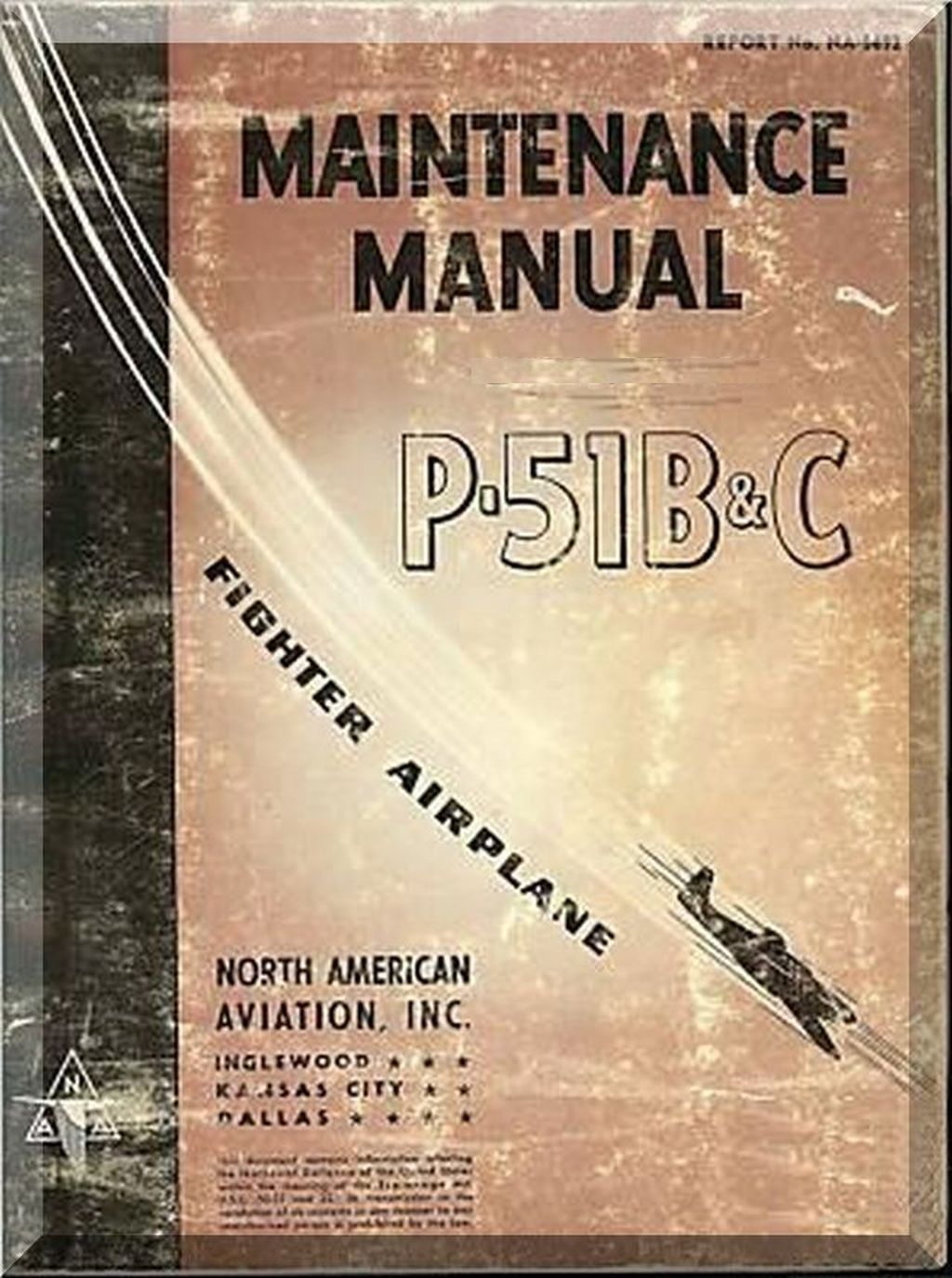 North American Aviation A-36 / P-51 / F-51 / F-6 / Apache / Mustang Aircraft Manuals Buddle - Download