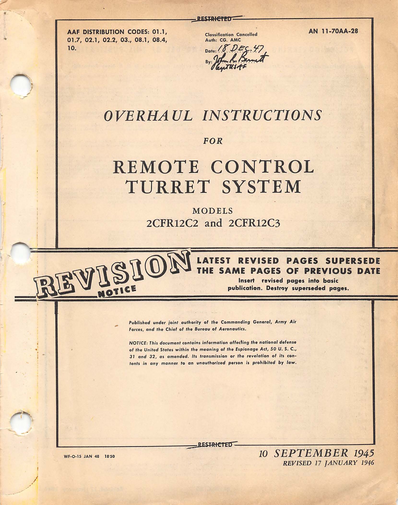Northrop P-61 Black Widow Aircraft Manuals Collection - Digital Download