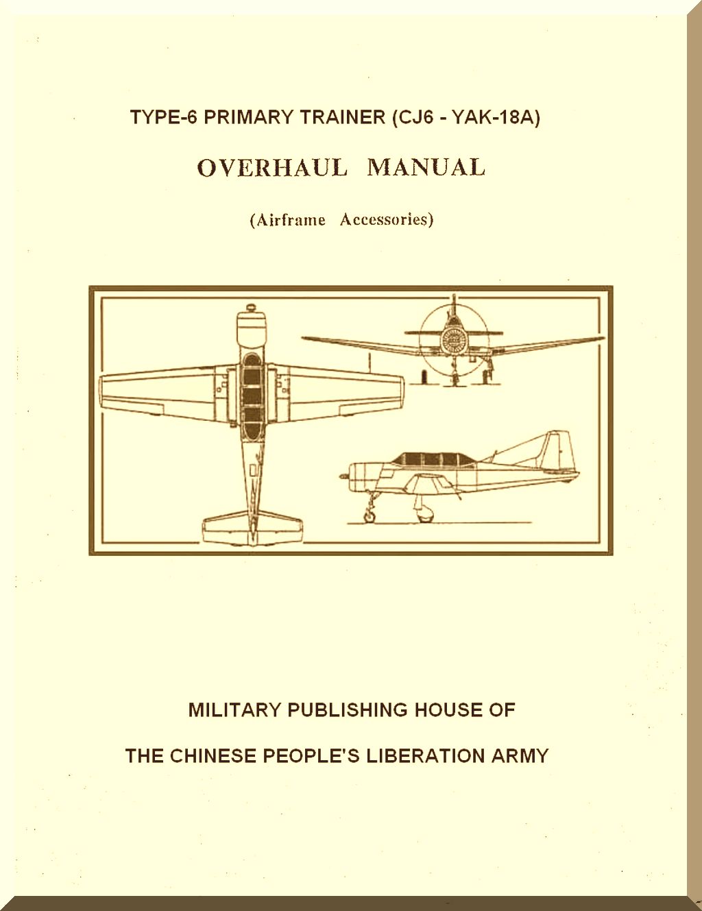 Yakovlev Yak-18A / PT6 / CJ6 Aircraft Manuals Collection