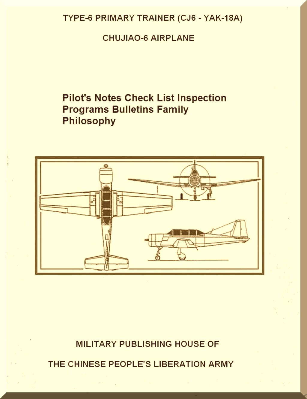 Yakovlev Yak-18A / PT6 / CJ6 Aircraft Manuals Collection