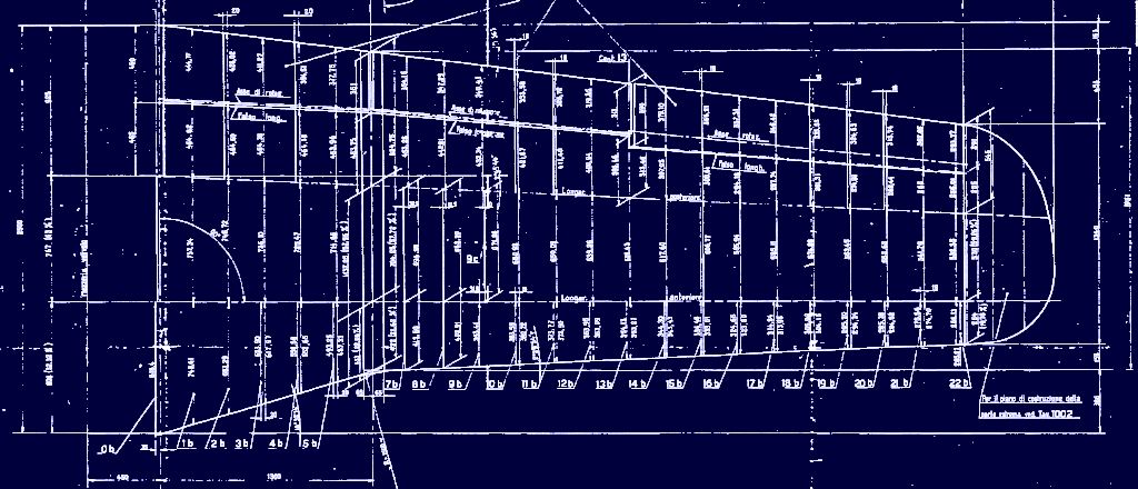 FIAT G.55 Aircraft Blueprints Engineering Drawings - Digital Download
