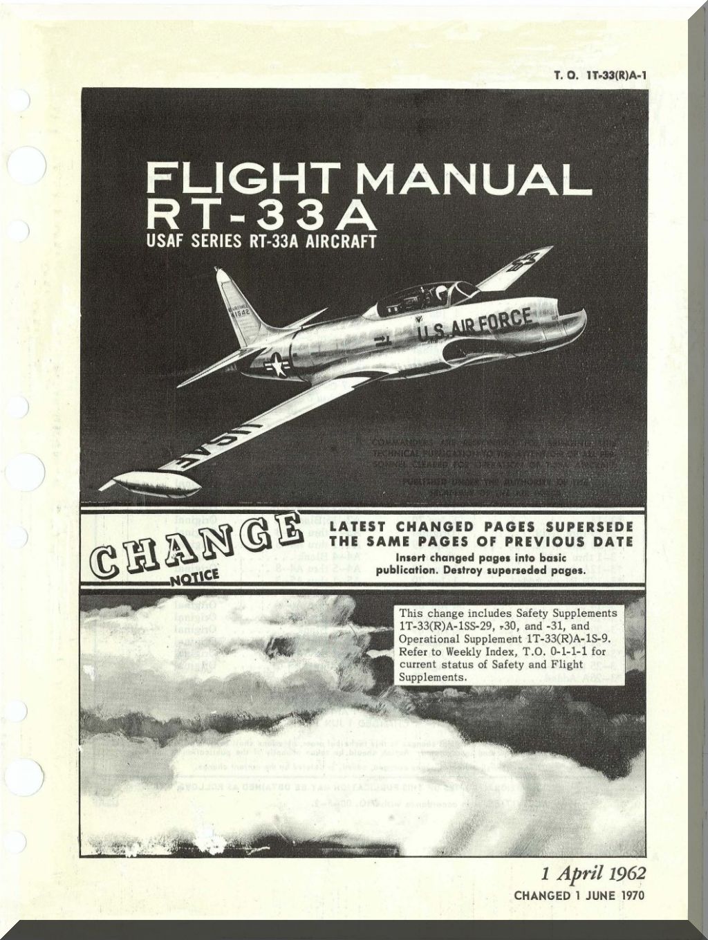 Lockheed T-33 Shooting Star Aircraft Manuals Collection - Digital Download