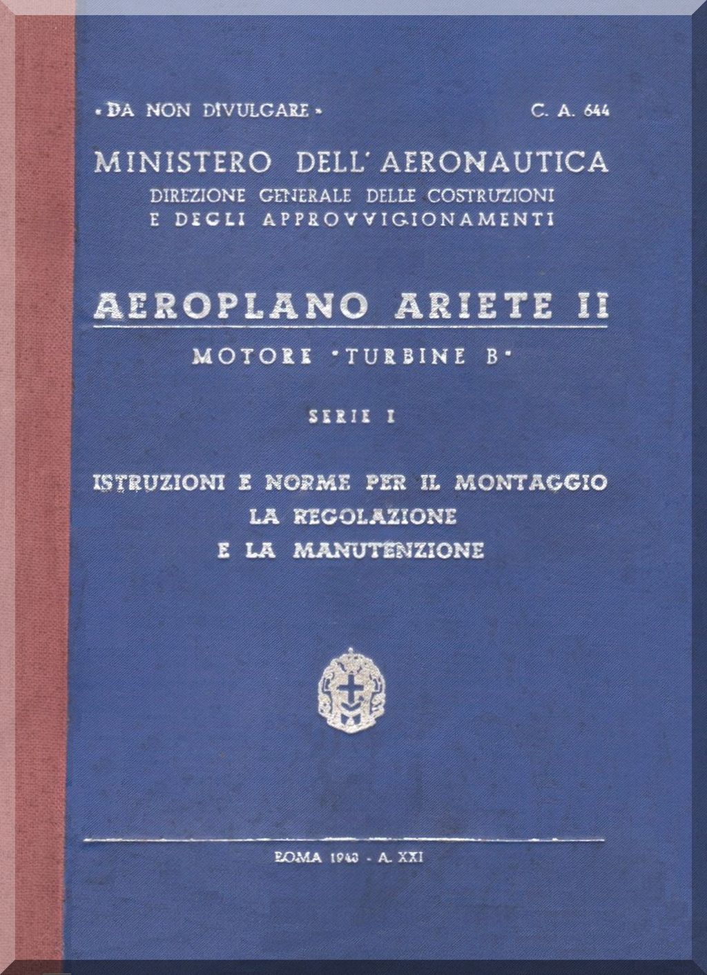 Reggiane Re.2002 Ariete Fighter-Bomber Manuals Collection - Digital Download