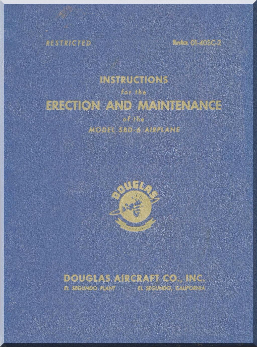 Douglas SBD Dauntless A-24 Banshee Aircraft Manuals Collection - Digital Download