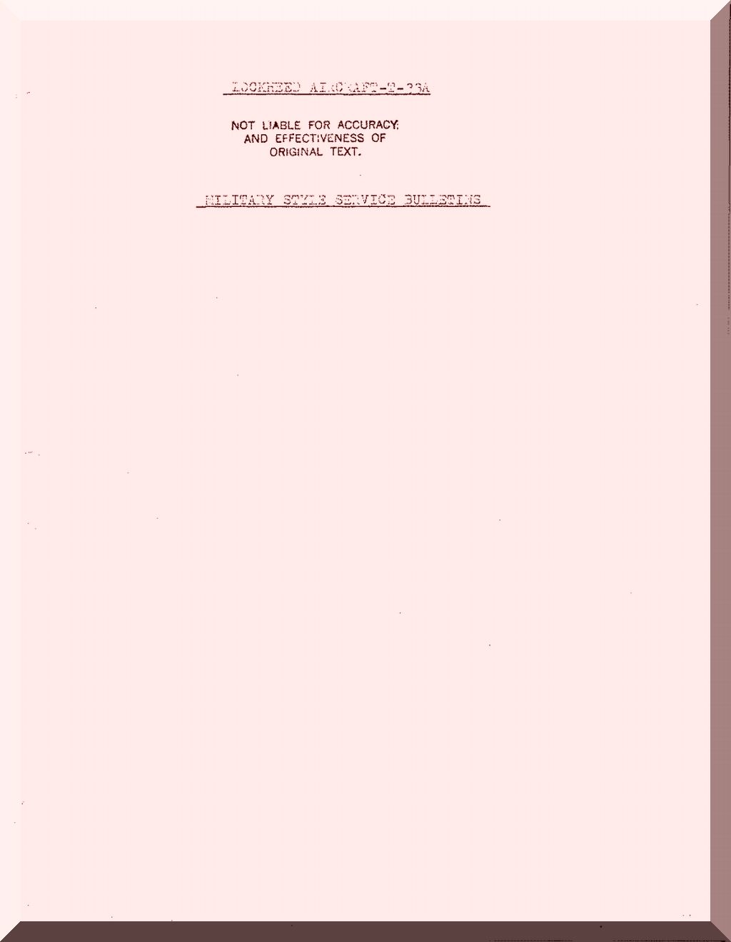 Lockheed T-33 Shooting Star Aircraft Manuals Collection - Digital Download