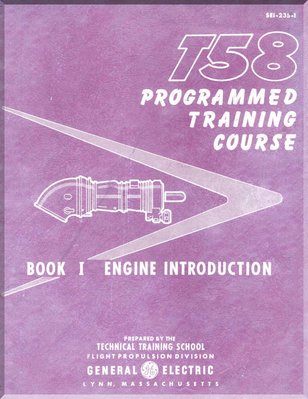 GE Aviation T58 / CT58 Turboshaft Engine Manuals Collection - Digital Download