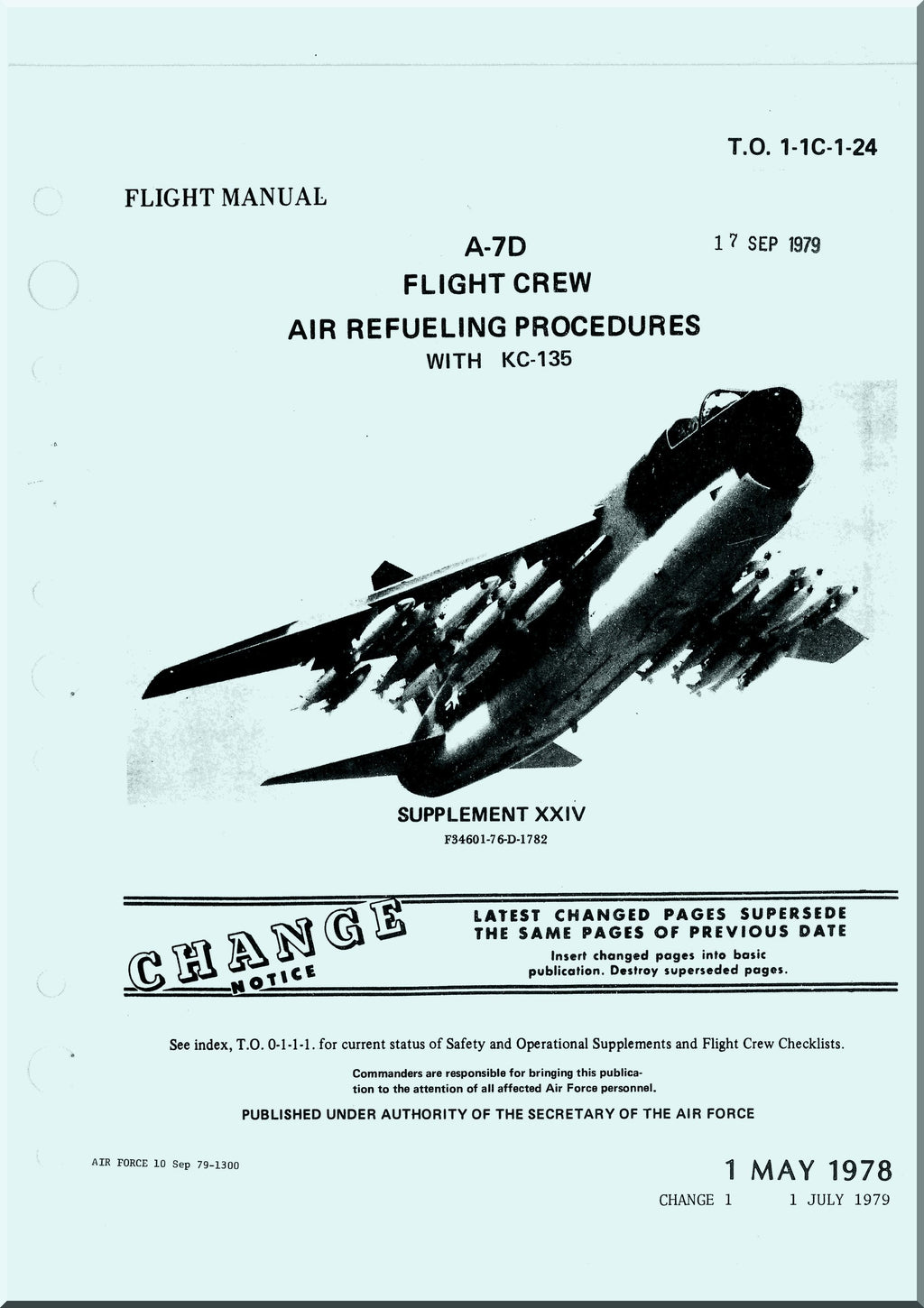 LTV A-7 Corsair II Aircraft Manuals Collection
