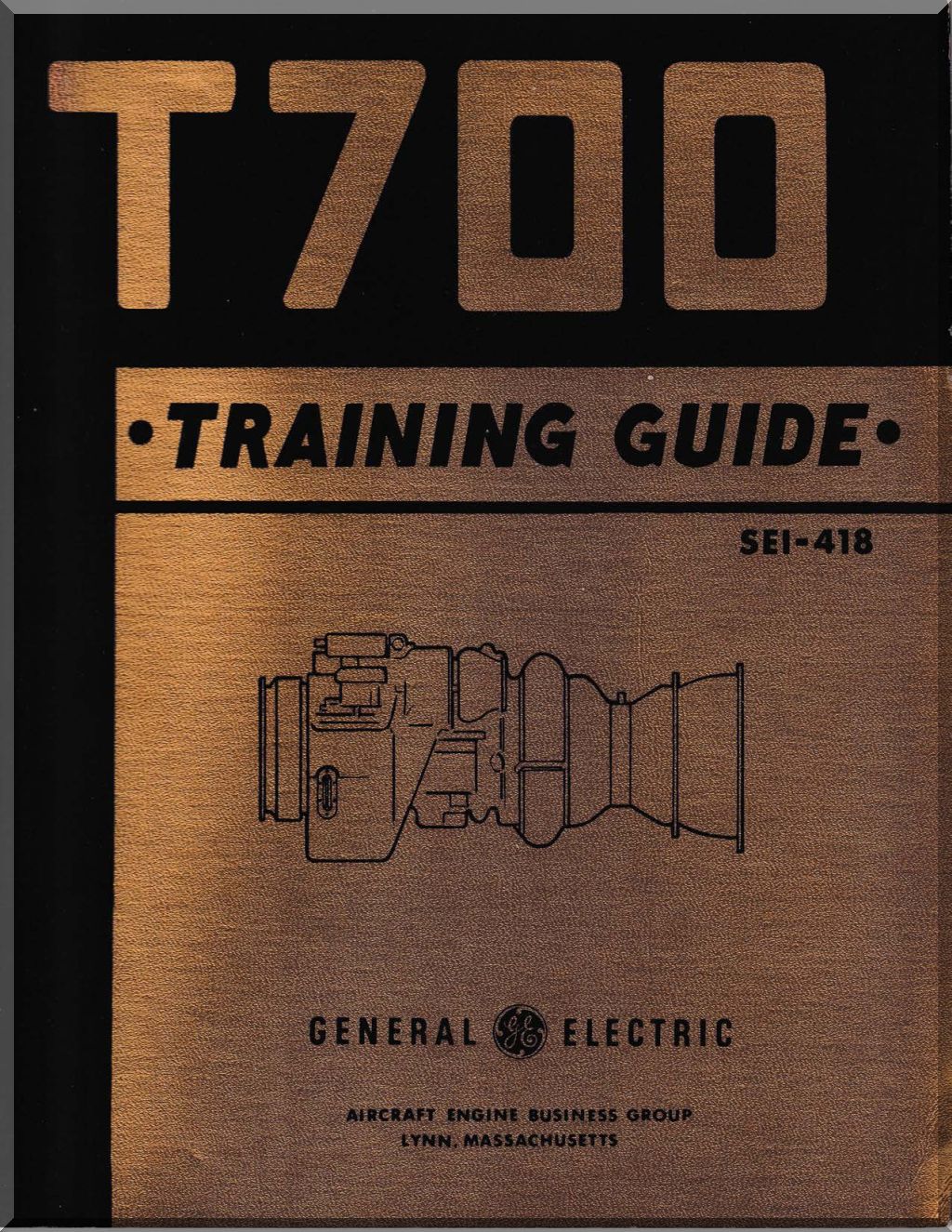 GE Aviation T700 / CT7 Turboshaft Engine Manuals Collection - Digital Download