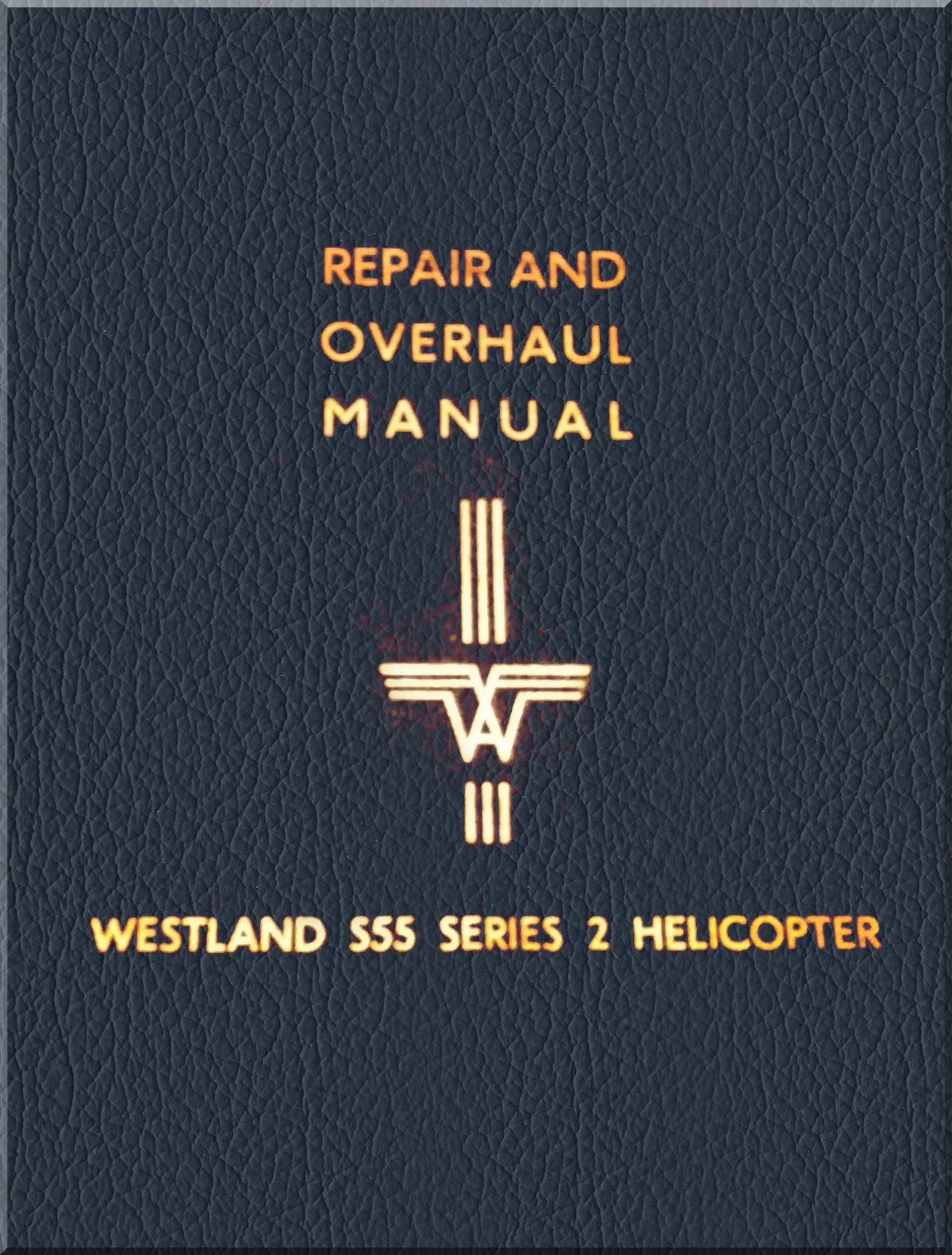 Westland / Sikorsky / WS-55 / S-55 / H-19 " Whirlwind " Helicopter Manuals Bundle- Download
