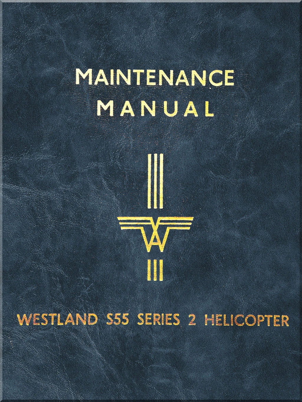 Westland / Sikorsky / WS-55 / S-55 / H-19 " Whirlwind " Helicopter Manuals Bundle- Download