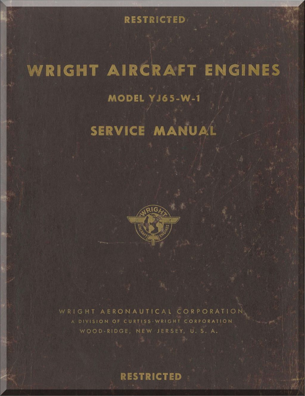 Wright Siddeley J65 Sapphire Aircraft Engines Manuals and Data Collection