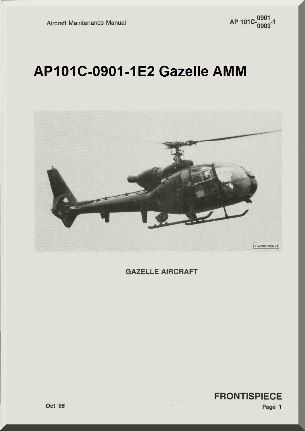 Aerospatiale / Sud Aviation / Westland / " Gazelle " Helicopter Manuals Bundle - Download