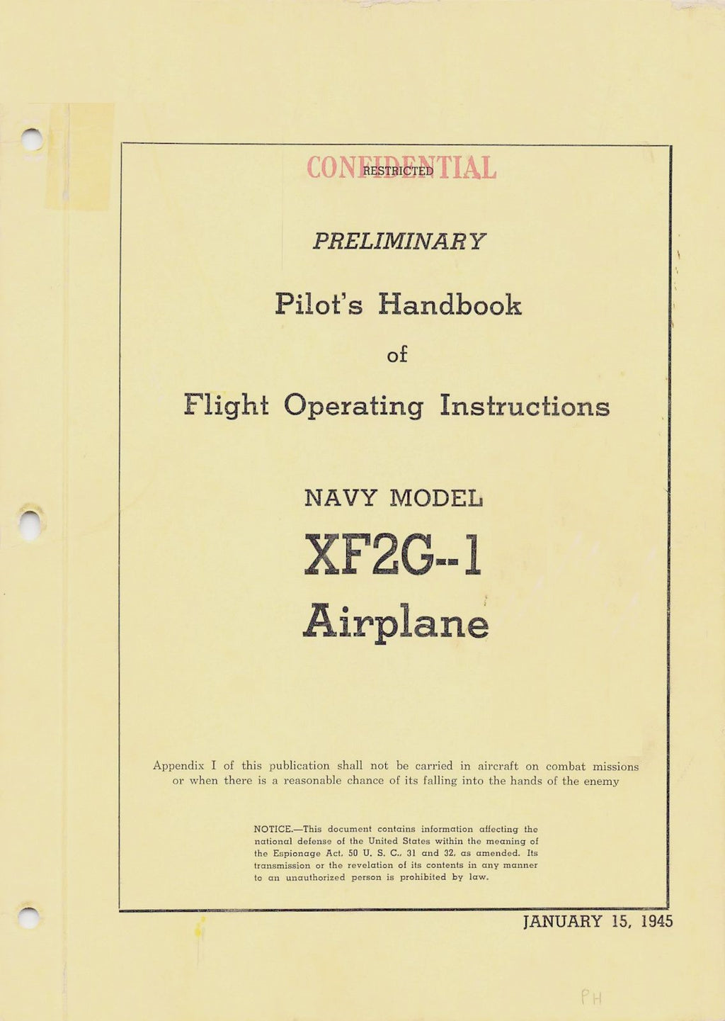 AU-1 / FG / F1G / F2G / F3A / F4U " Corsair / Super Corsair " Aircraft Manuals Bundle -Download