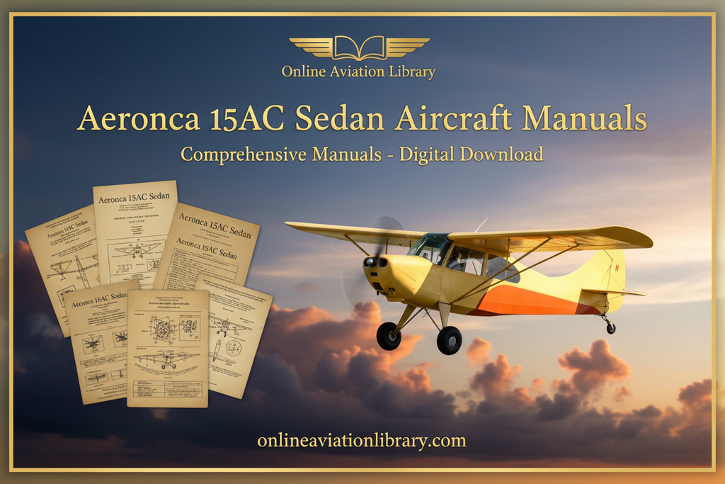 Aeronca 15AC Sedan Aircraft Manuals Collection - Digital Download – Online Aviation Library