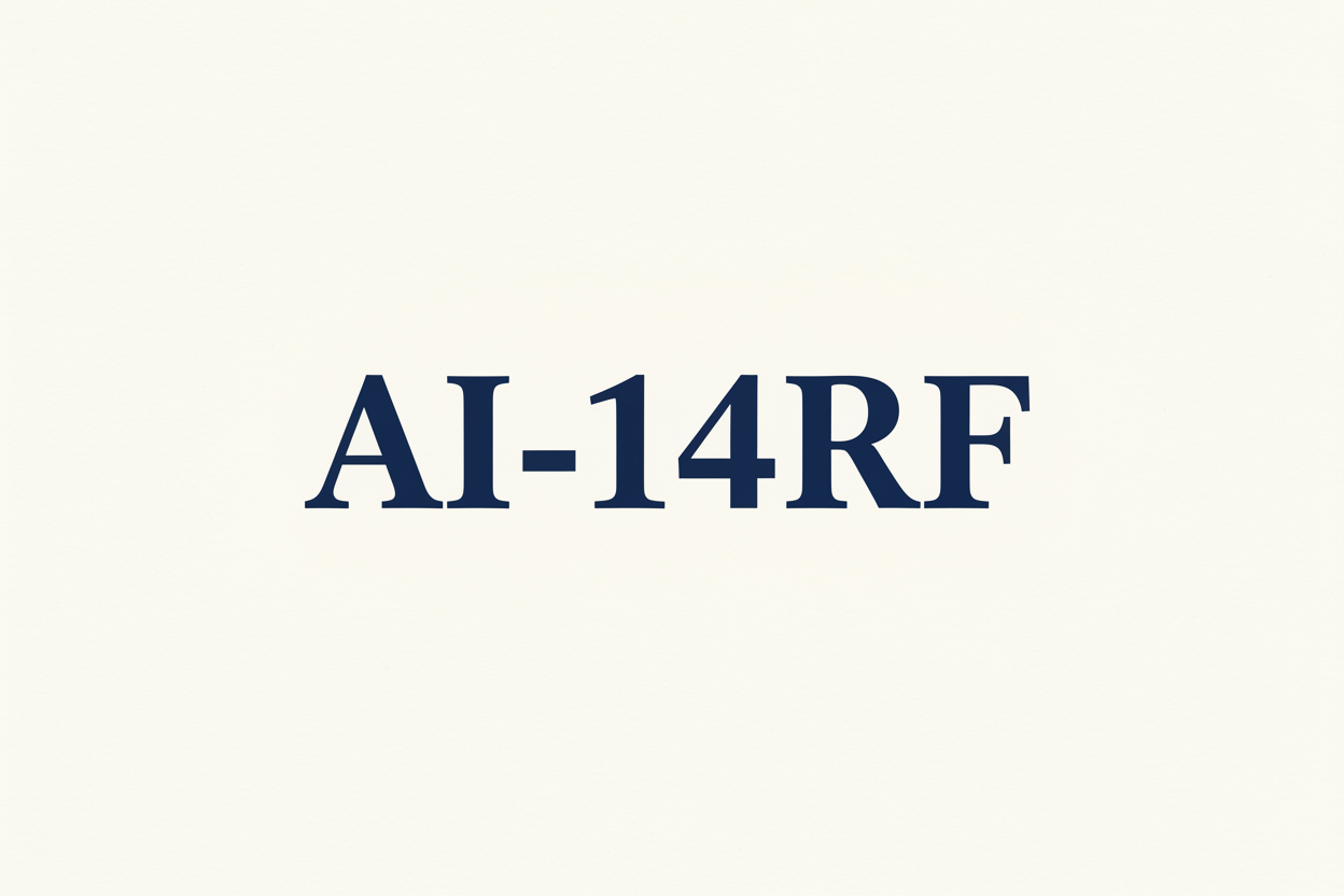 AI-14RF Text Only