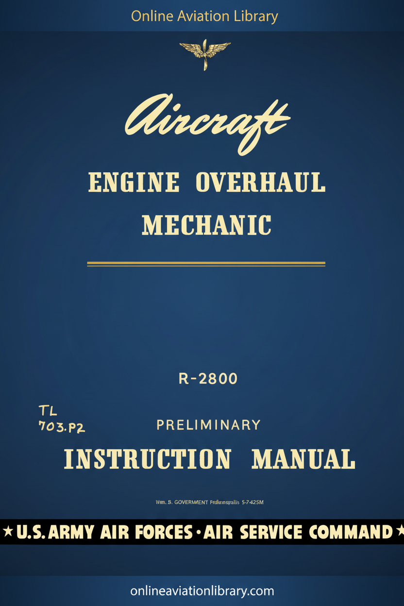 Aircraft Engine Overhaul Mechanic R-2800
