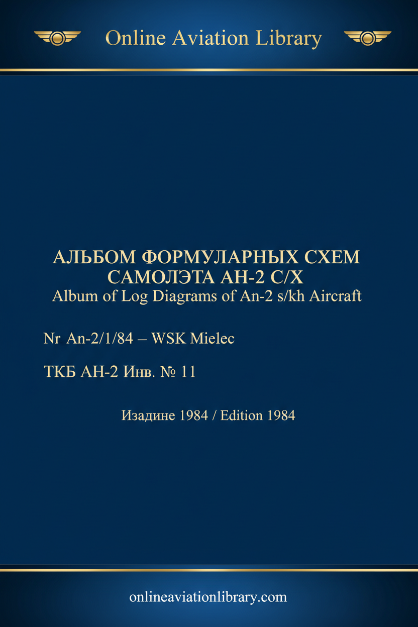 Album Log Diagrams An-2 bilingual