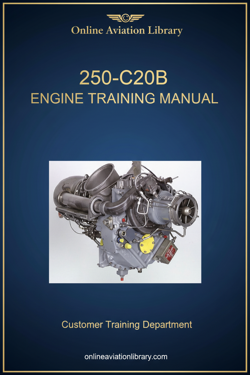 Allison 250-C20B Training Manual Cover Page