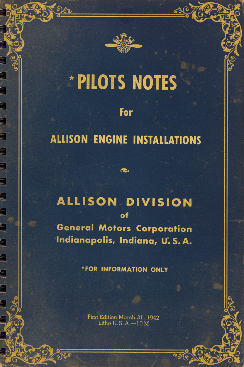 Allison Engine Installations Cover Page