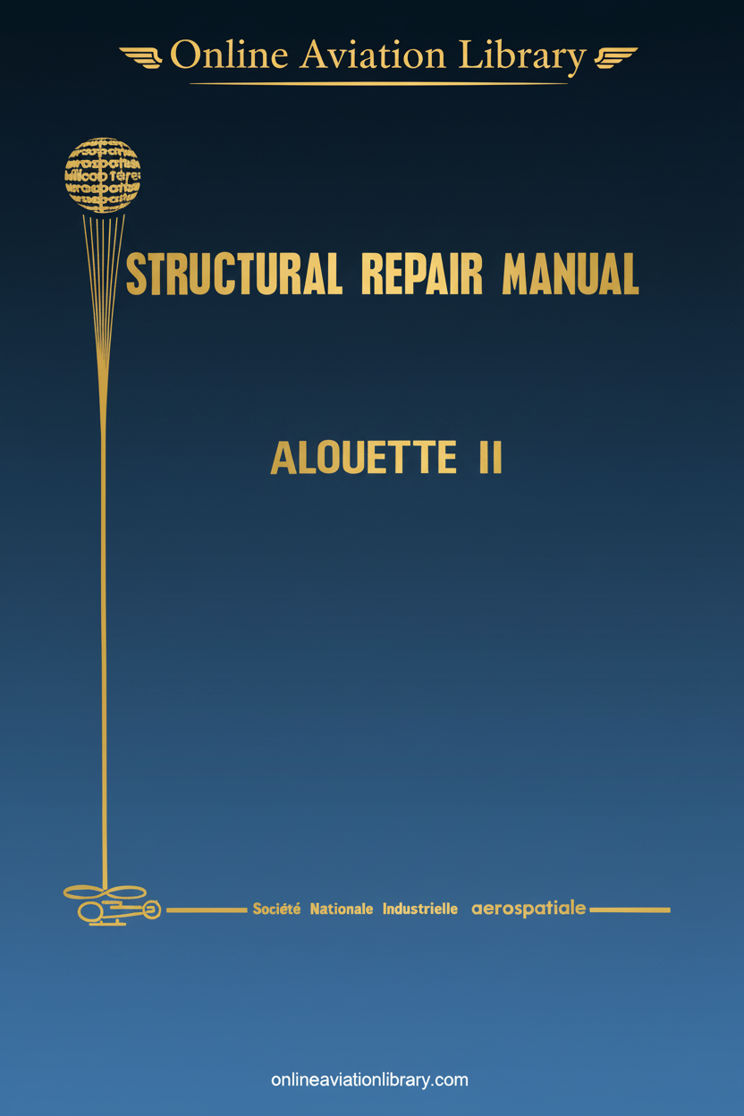Alouette II Structural Repair Manual Cover