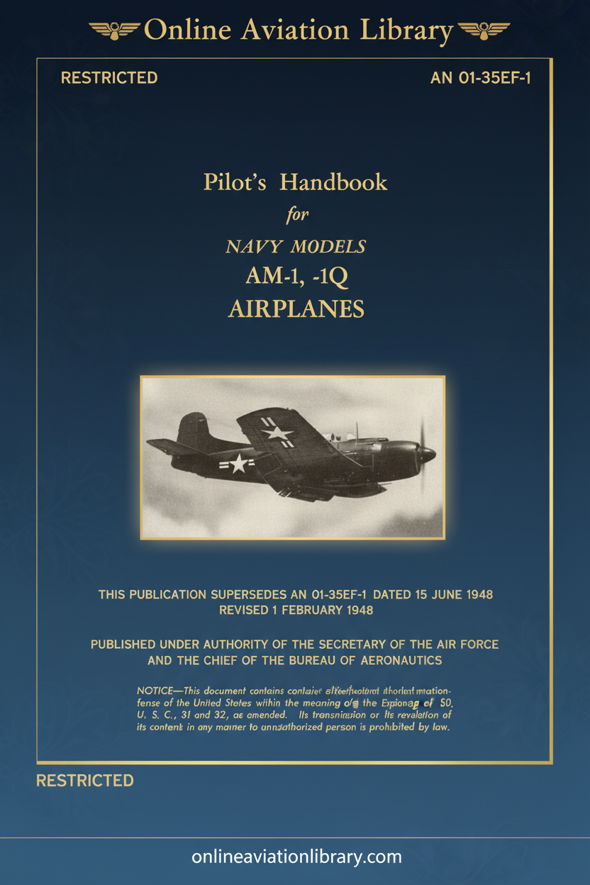 AM-1 Pilot's Handbook Cover